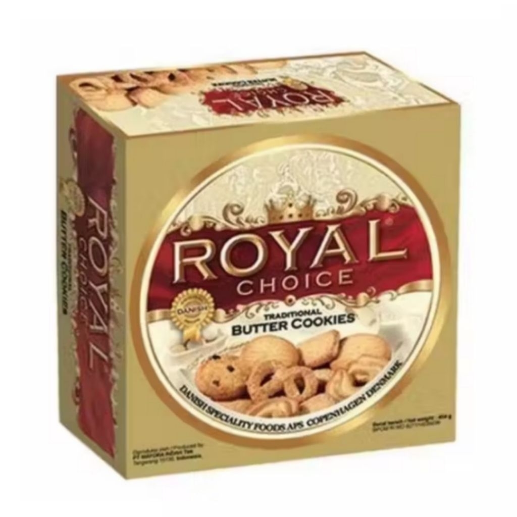 DANISH ROYAL CHOICE  BUTTER COOKIES BISKUIT  KALENG BESAR