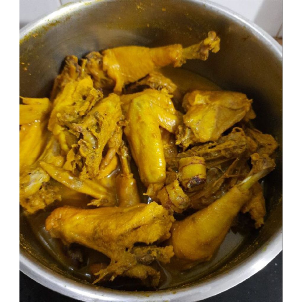Ayam Kampung Asli Ungkep Tinggal Goreng 500 Gram - Praktis, Tanpa Pengawet, Sajian Lezat Potongan Ra