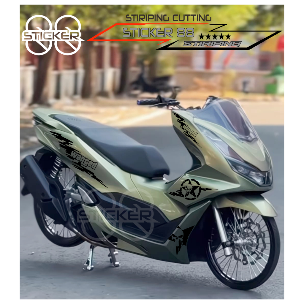 sticker cutting pcx 160