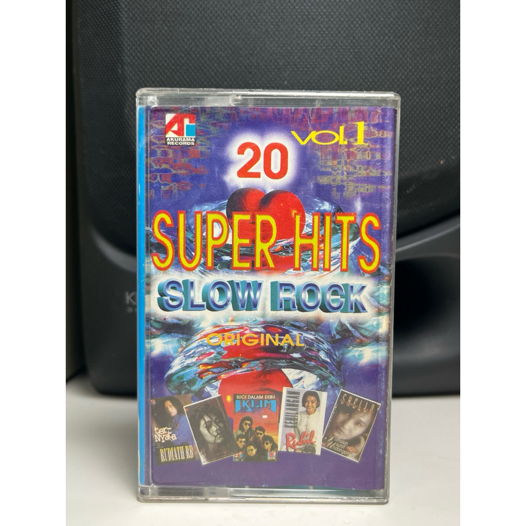 Kaset Pita 20 SUPER HITS SLOW ROCK VOL. 1