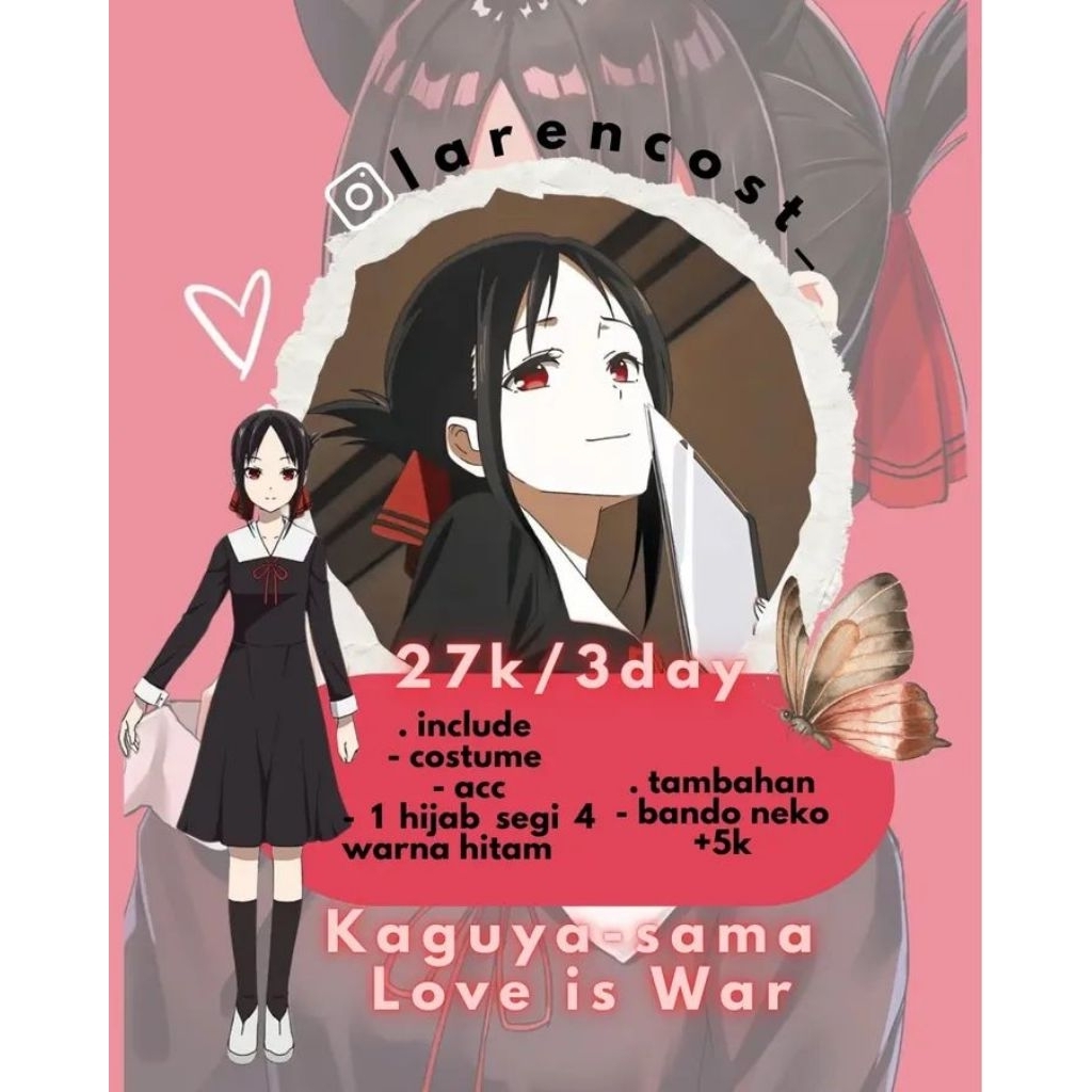 Rental costum kaguya sinomiya