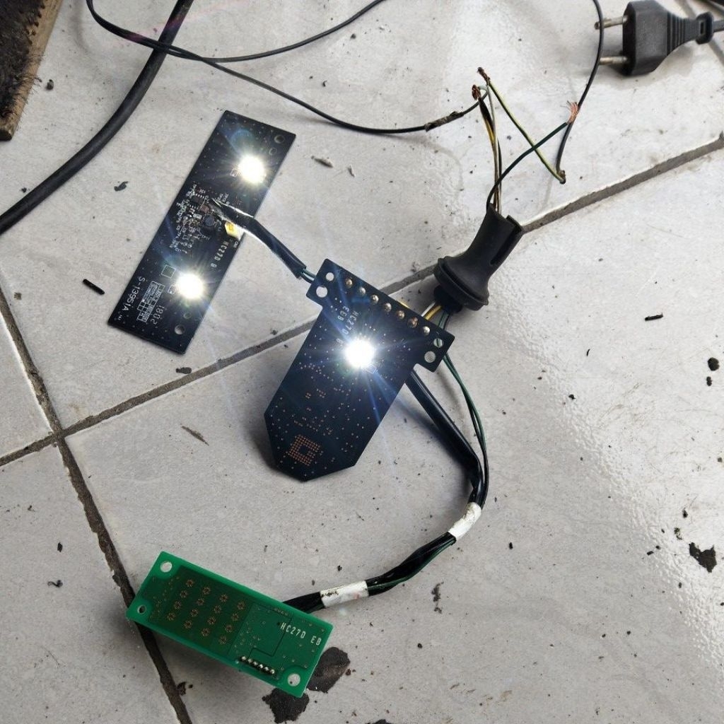 Pcb led lampu depan yamaha fino grande