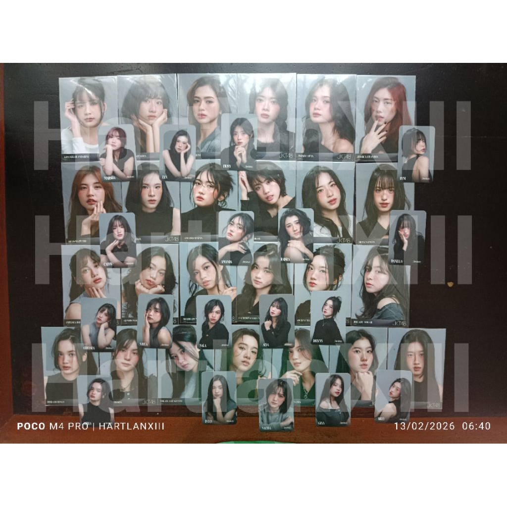 Photocard Photopack JKT48 Kalender 2026 FRECKLES PC PP