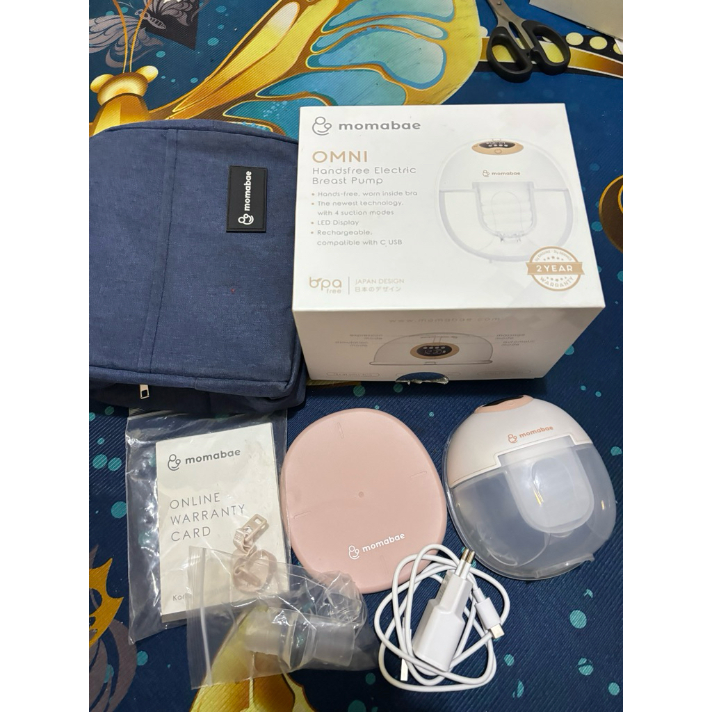 (BACA DESKRIPSI) Pompa Asi Momabae Omni Preloved