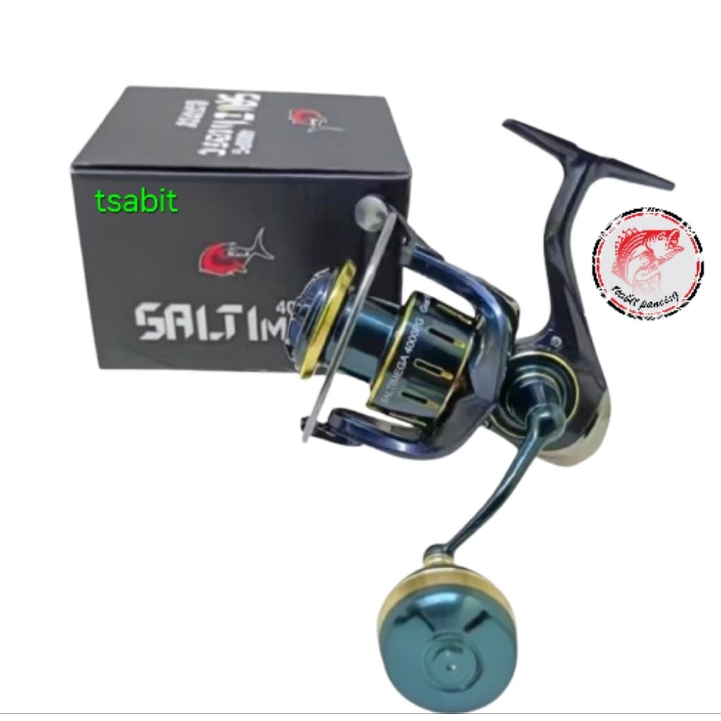 Reel gtech saltimega 3000 4000 5000 6000 power handle