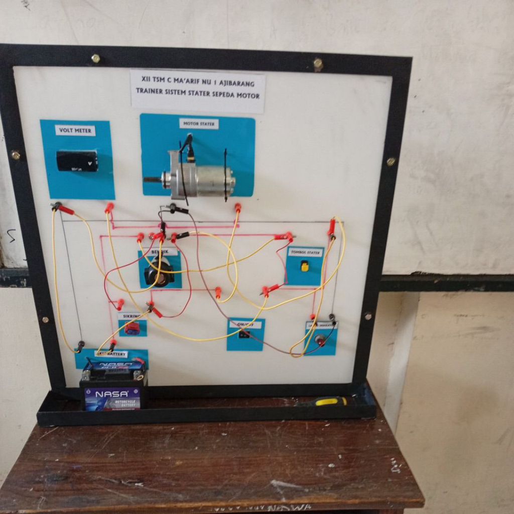 TRAINER SISTEM STATER SEPEDA MOTOR
