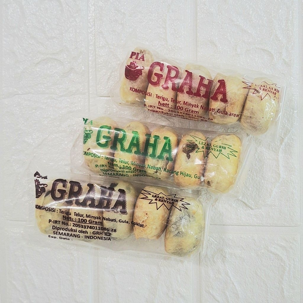 Pia Cap GRAHA - Pia Legendaris Khas Semarang (100 gram)