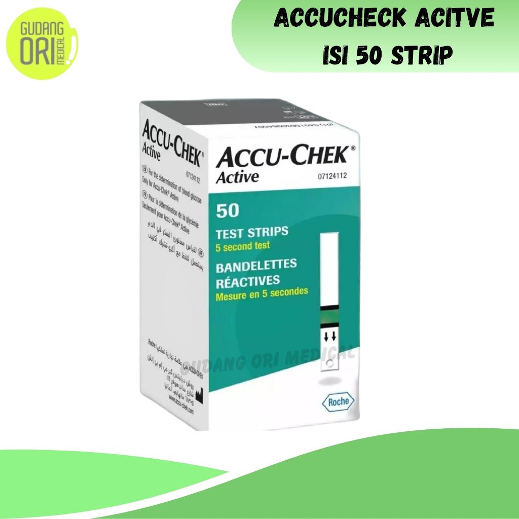 Strip Accucheck Active / Accu Check / Accucheck / Accu Check Active