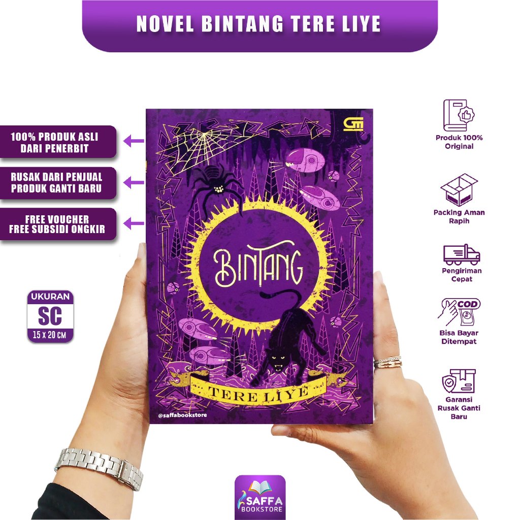Novel Bintang Novel Tere Liye Novel Remaja Tere Liye - Sabakgrip Original