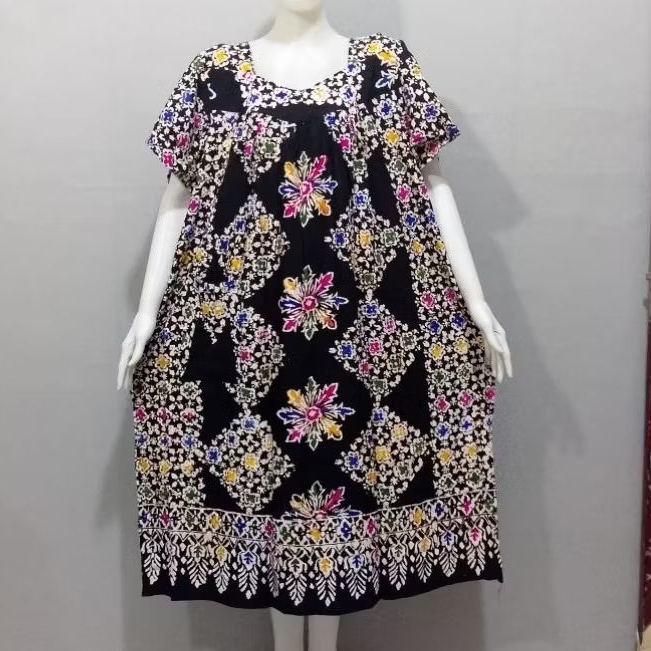 Daster BL Solo Cetak Jumbo LD 150 - Daster Batik Solo Jumbo