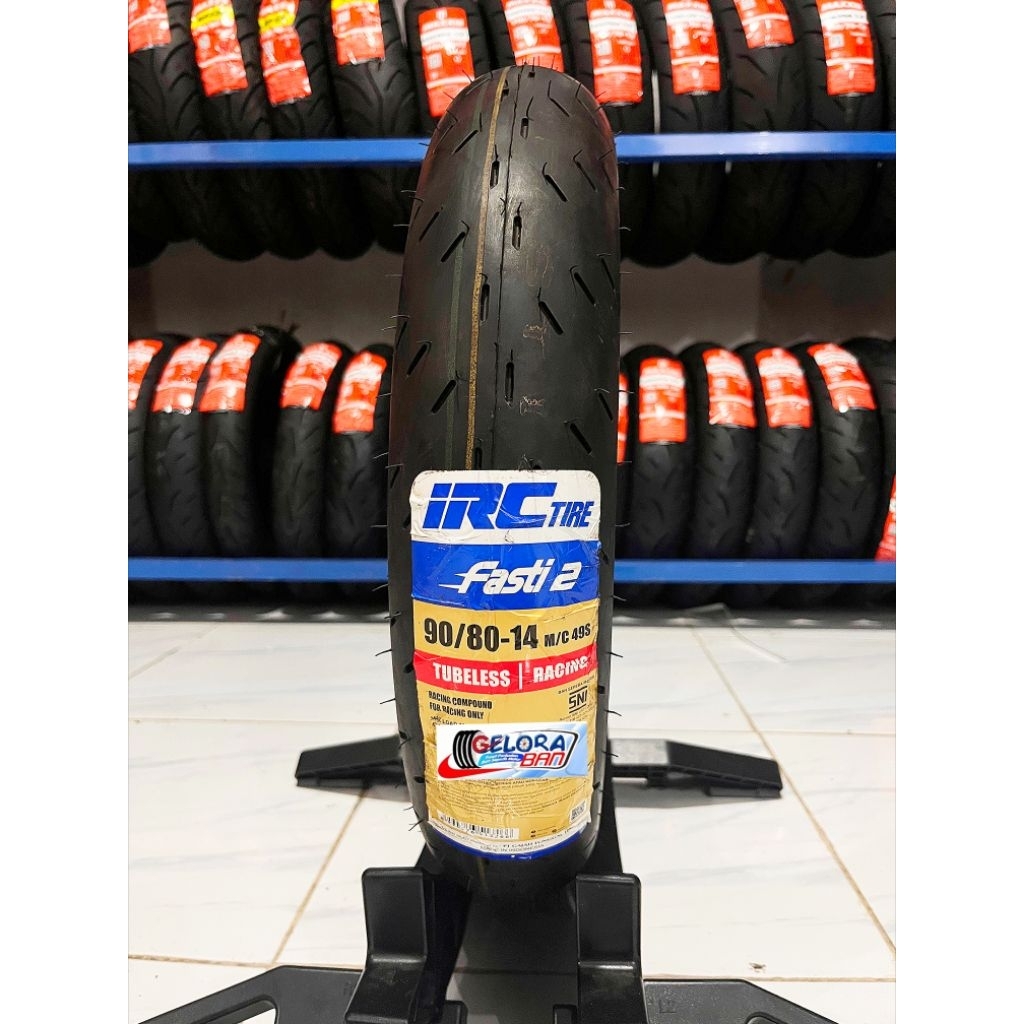 Ban Matic IRC Fasti 2 90/80-14 ban motor ring 14 ban tubeless 90/80-14 ban racing compound ban soft 