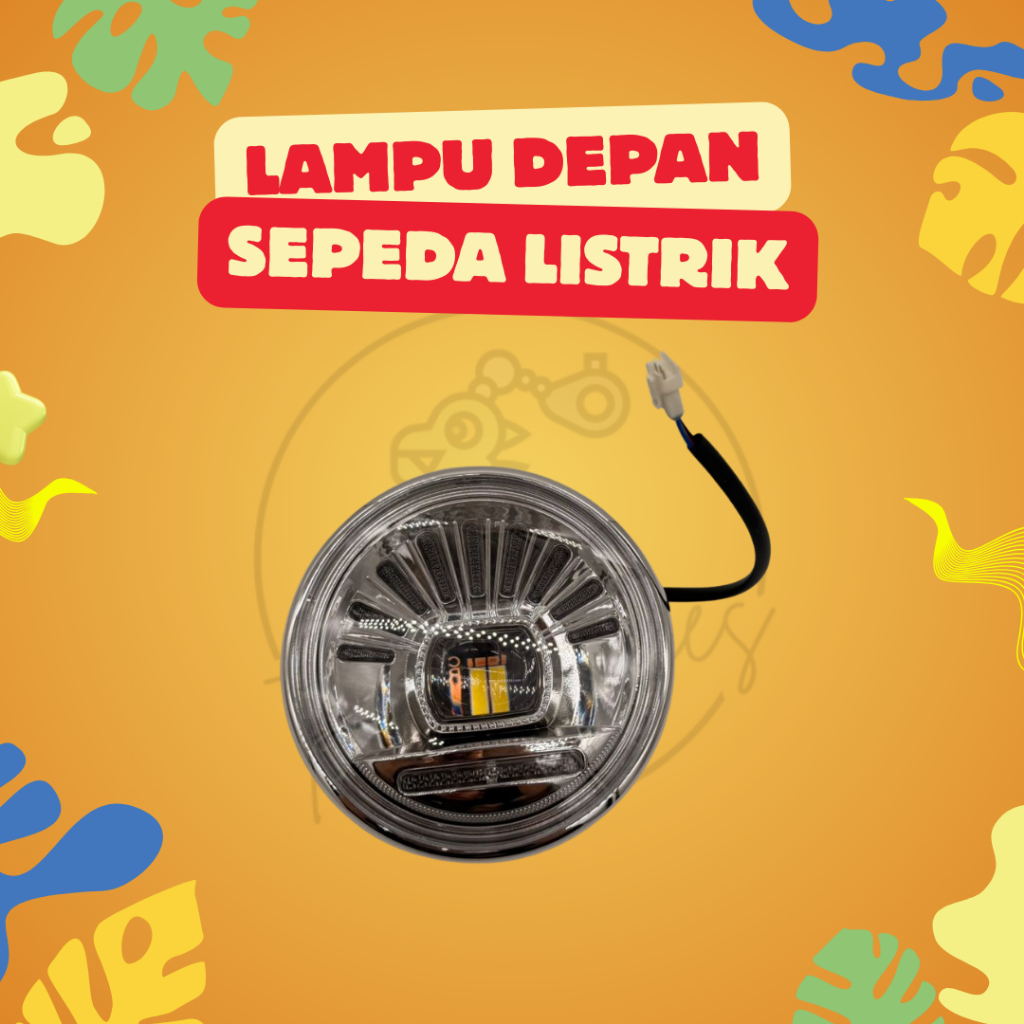 Lampu Depan Sepeda Listrik Uwinfly R7S