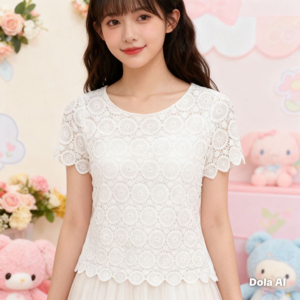 CROCHET blouse ( A8 )