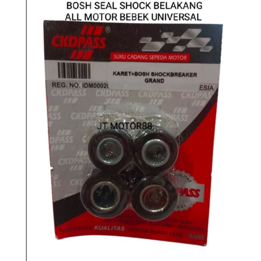 SEAL SIL SHOCK BELAKANG ALL MOTOR BEBEK SUPRA GRAND LEGENDA REVO SUPRA X 125 KARISMA VEGA ALL MOTOR 