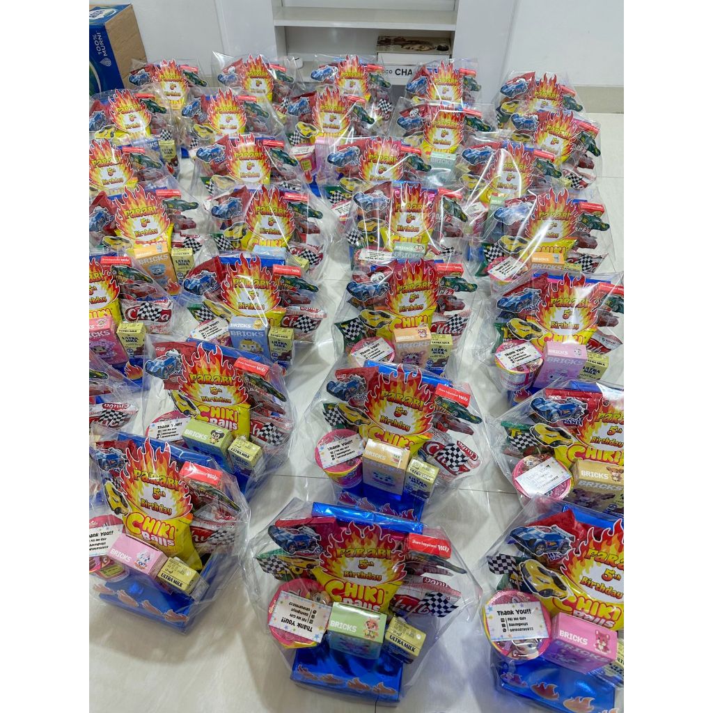 Mini Hampers Birthday Snack Mading Ulang Tahun / Kado Ulang Tahun Hot Car Mobil