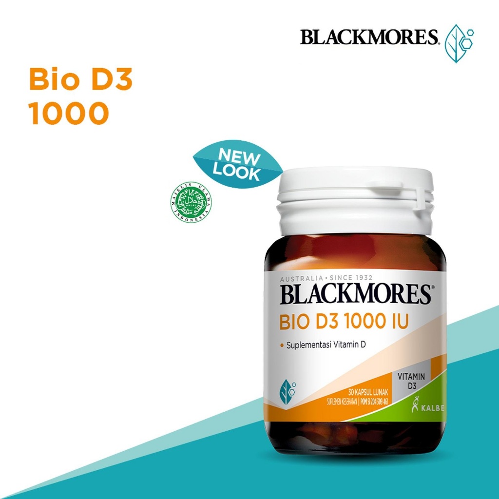 Blackmores Bio D3 1000mg Tinggi Vitamin D