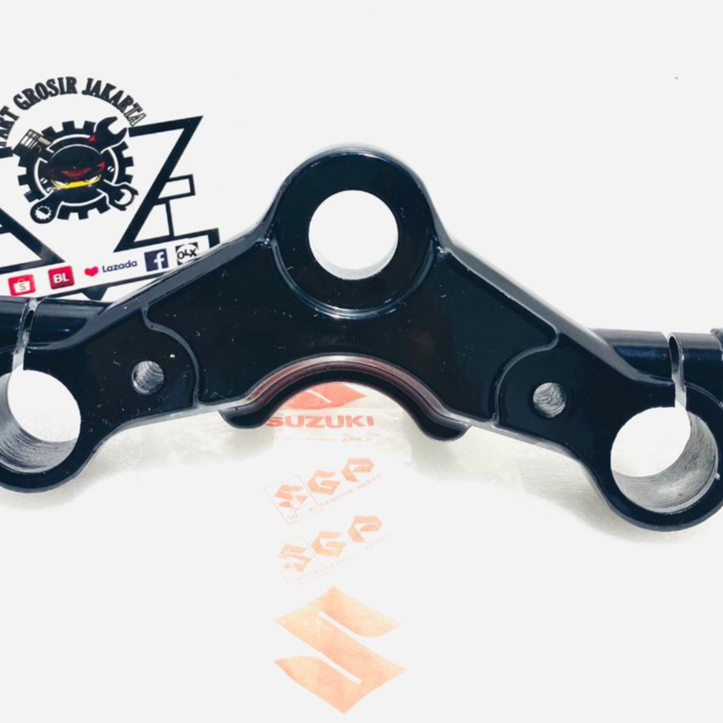 SEGITIGA T STANG ATAS SATRIA FU KARBU OLD BAROG HITAM SEGI TIGA KUPU KUPU SETANG JEPIT ATAS DUDUKAN 