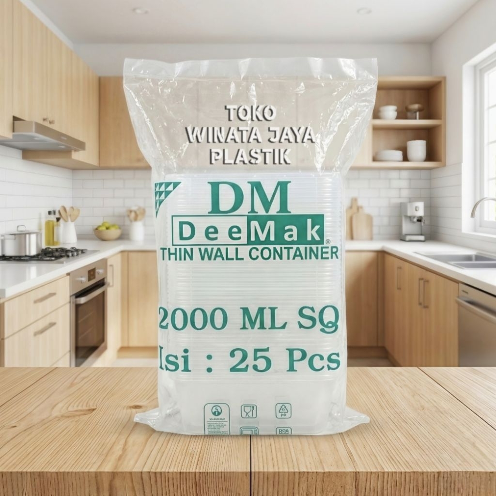 THIN WALL DM 2.000 ML SQUARE