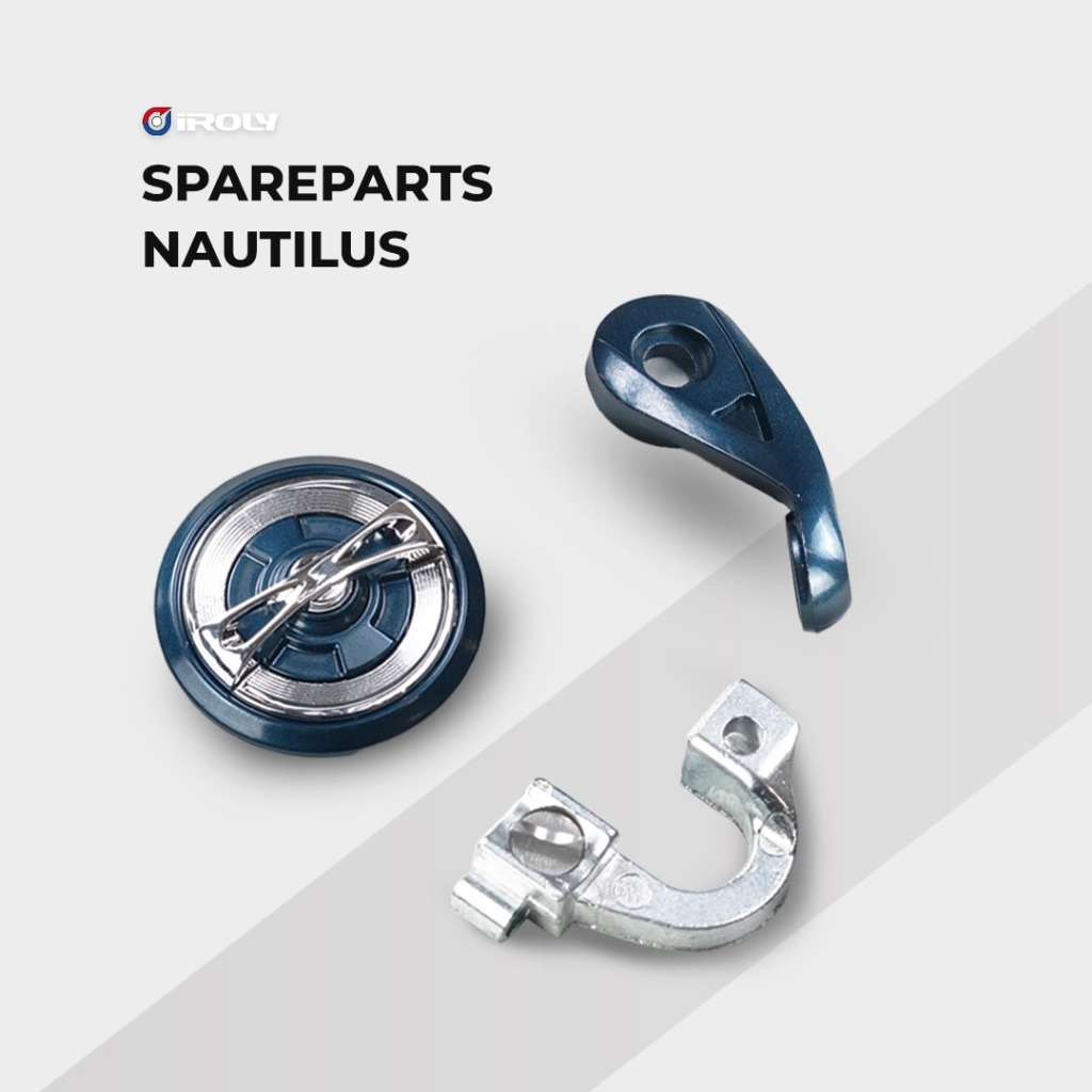 Sparepart Reel Iroly Nautilus Carbon Wormshaft