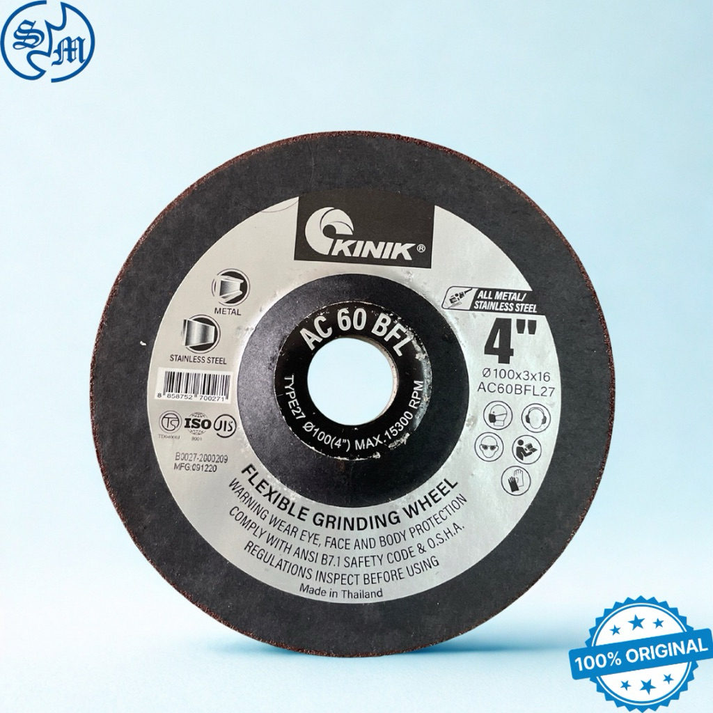 Batu Gerinda Flexible Kinik - Poles Kaca, Granit, dan Keramik dengan Presisi