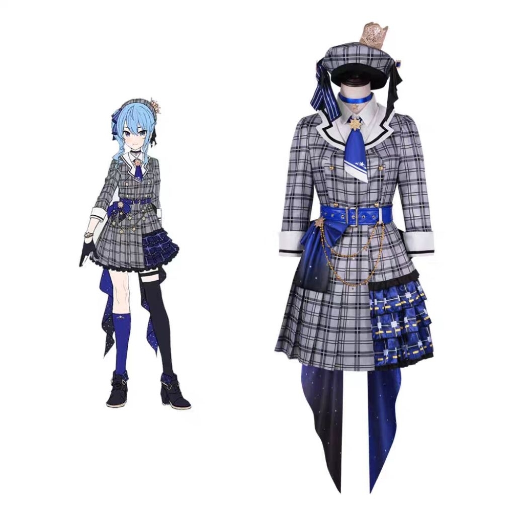 [PO] hoshimachi suisei costume cosplay vtuber