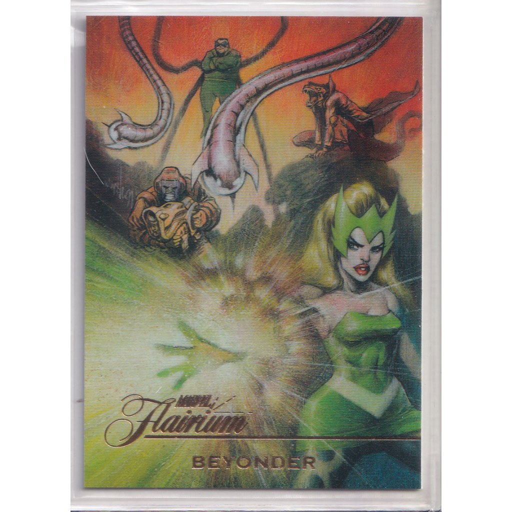 2023 Flair Marvel Flairium #FT-17 Level 2 Beyonder