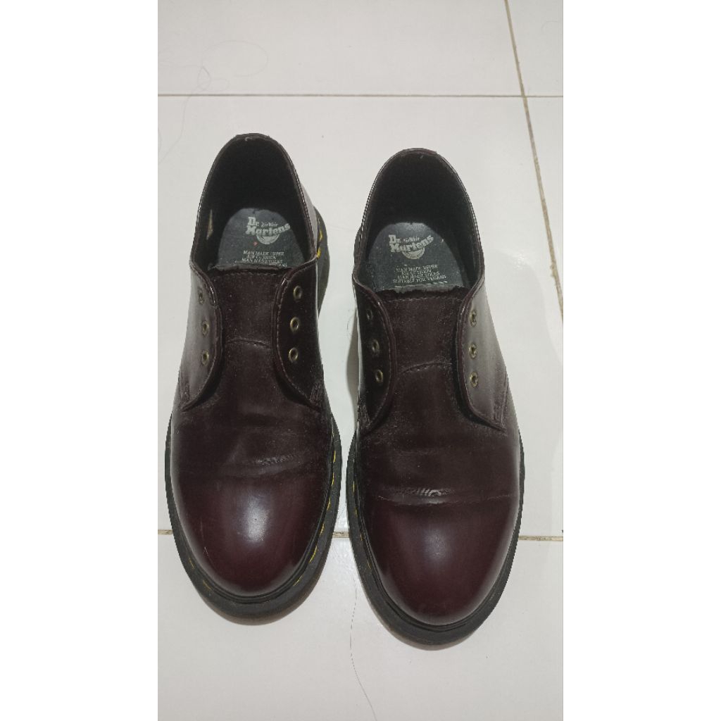 DrMartens1461 Vegan Red Cherry