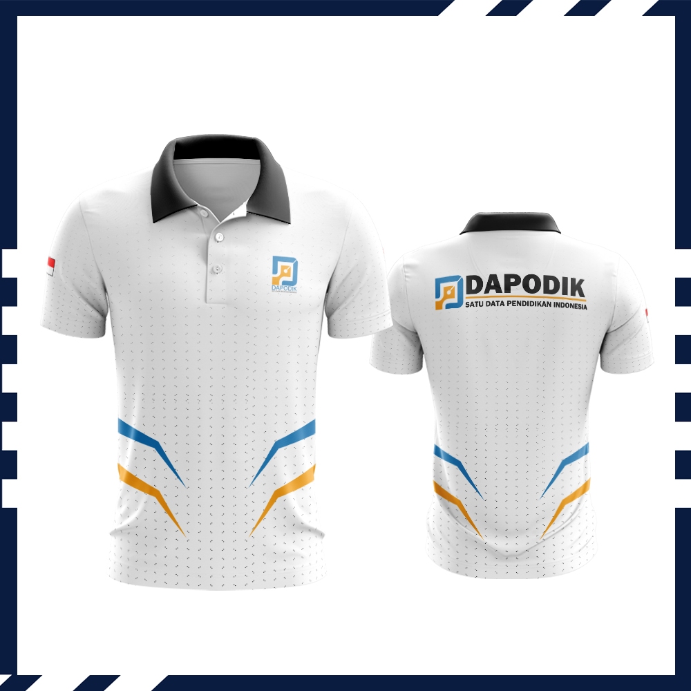 Jersey Berkerah Operator Dapodik / Kaos Operator Dapodik Lengan Pendek / Seragam DAPODIK OPERATOR