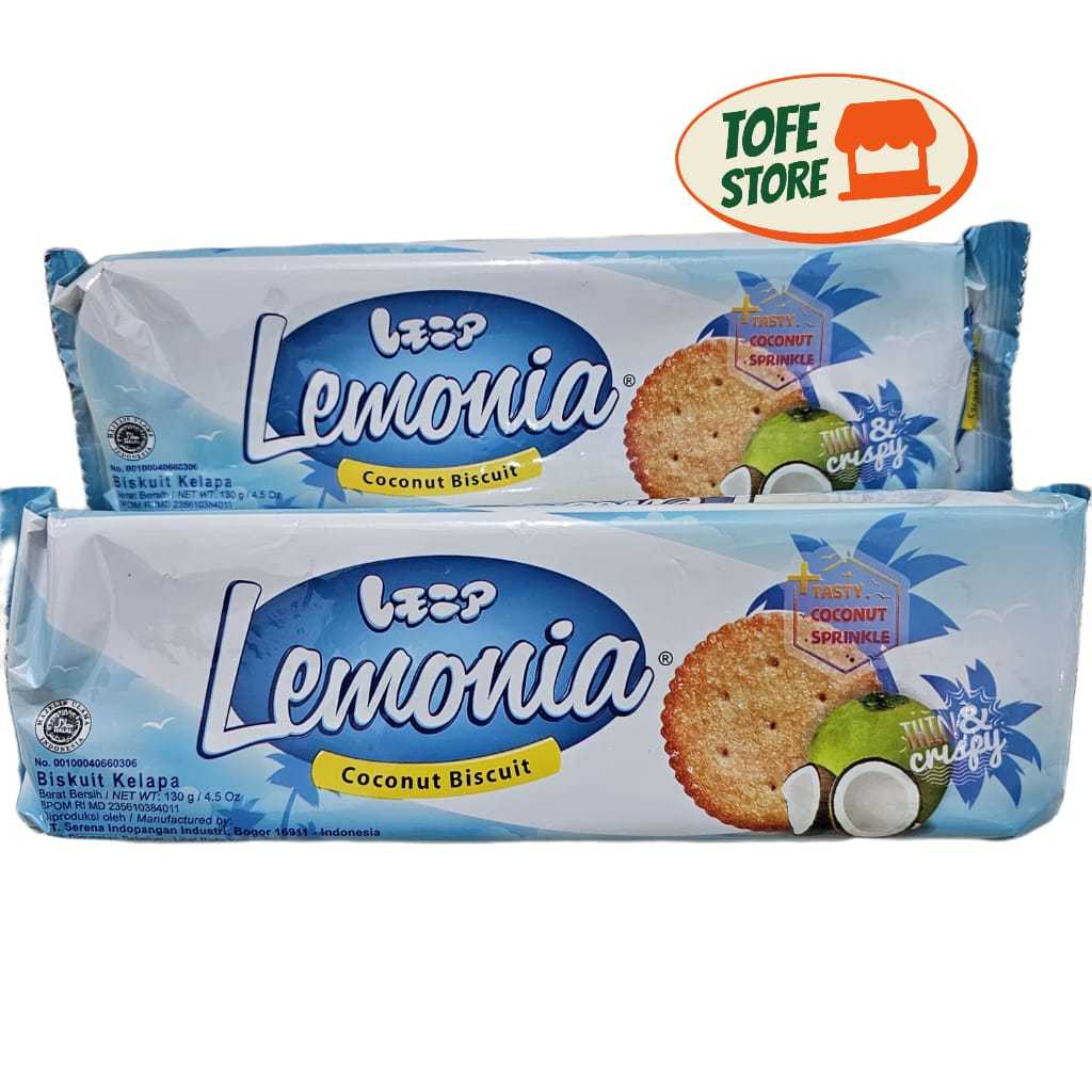 Nissin Lemonia Kelapa 130 Gram / Nissin Lemonia