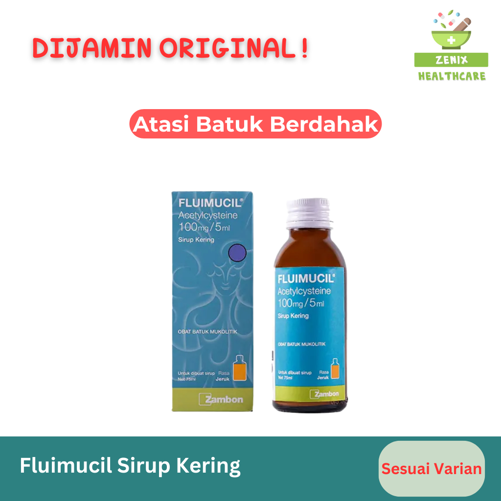 Fluimucil Sirup 200 mg - Atasi Batuk Berdahak