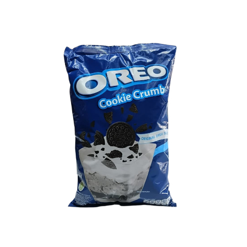 Oreo Crumb Cookie 1 KG - Bubuk Kasar Biskuit Asli, Tanpa Krim, Cocok untuk Toping
