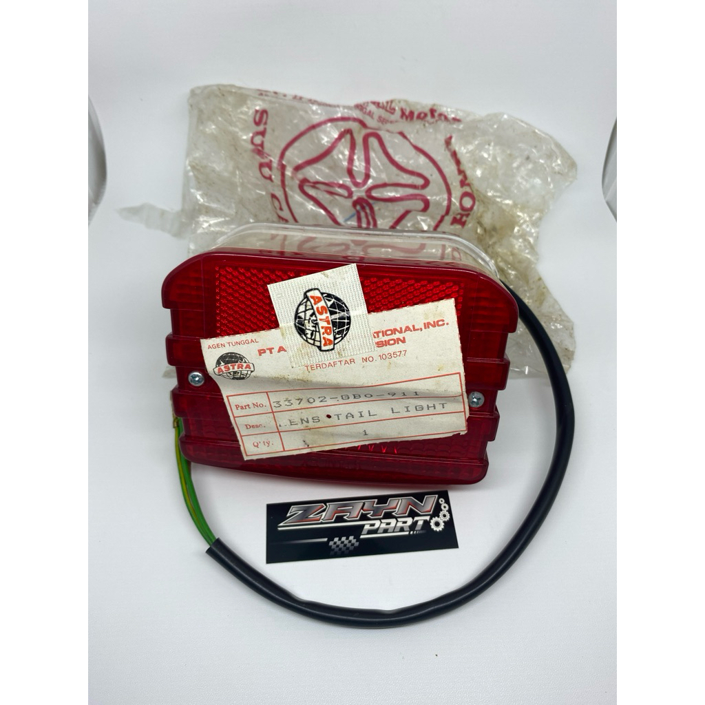 Stoplamp assy GL100 super cup 700 honda WIN original BARU mika lampu belakang gl 100