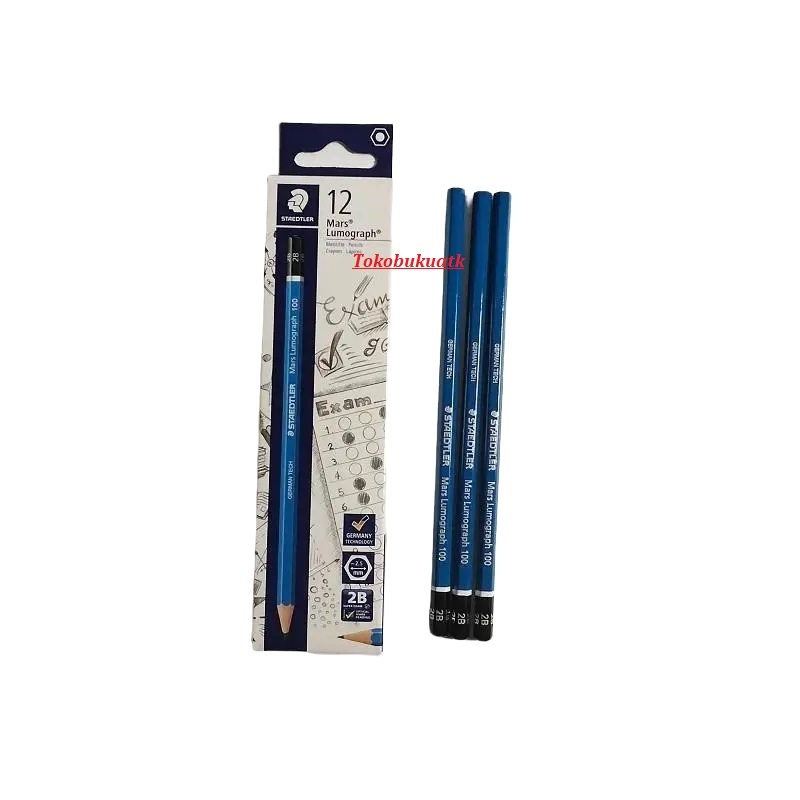 Pensil Staedtler 2 B- Pensil Steadler 2B