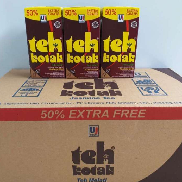 teh kotak 1dus 24pc @300ml