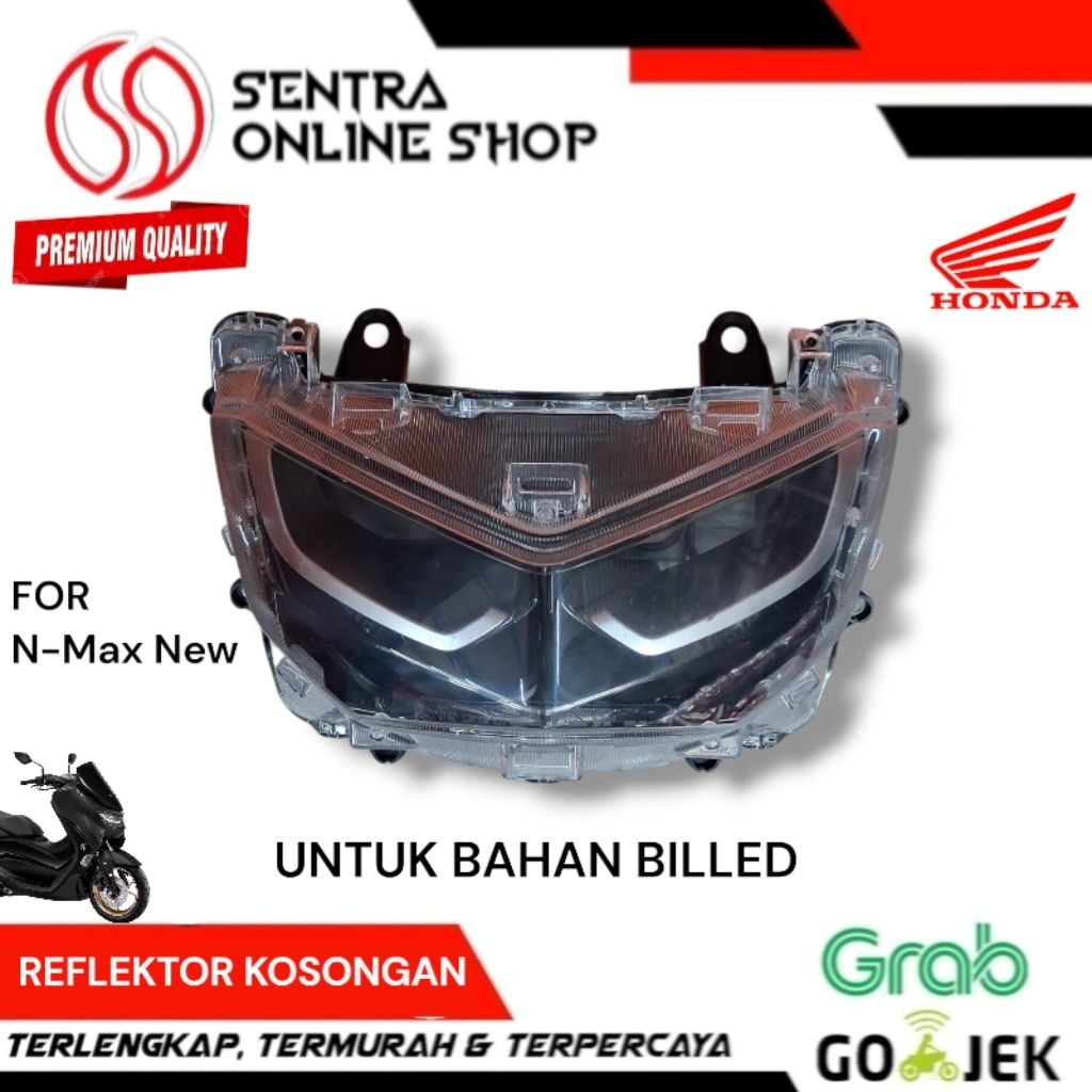 Reflektor lampu depan nmax n-max new kosongan original