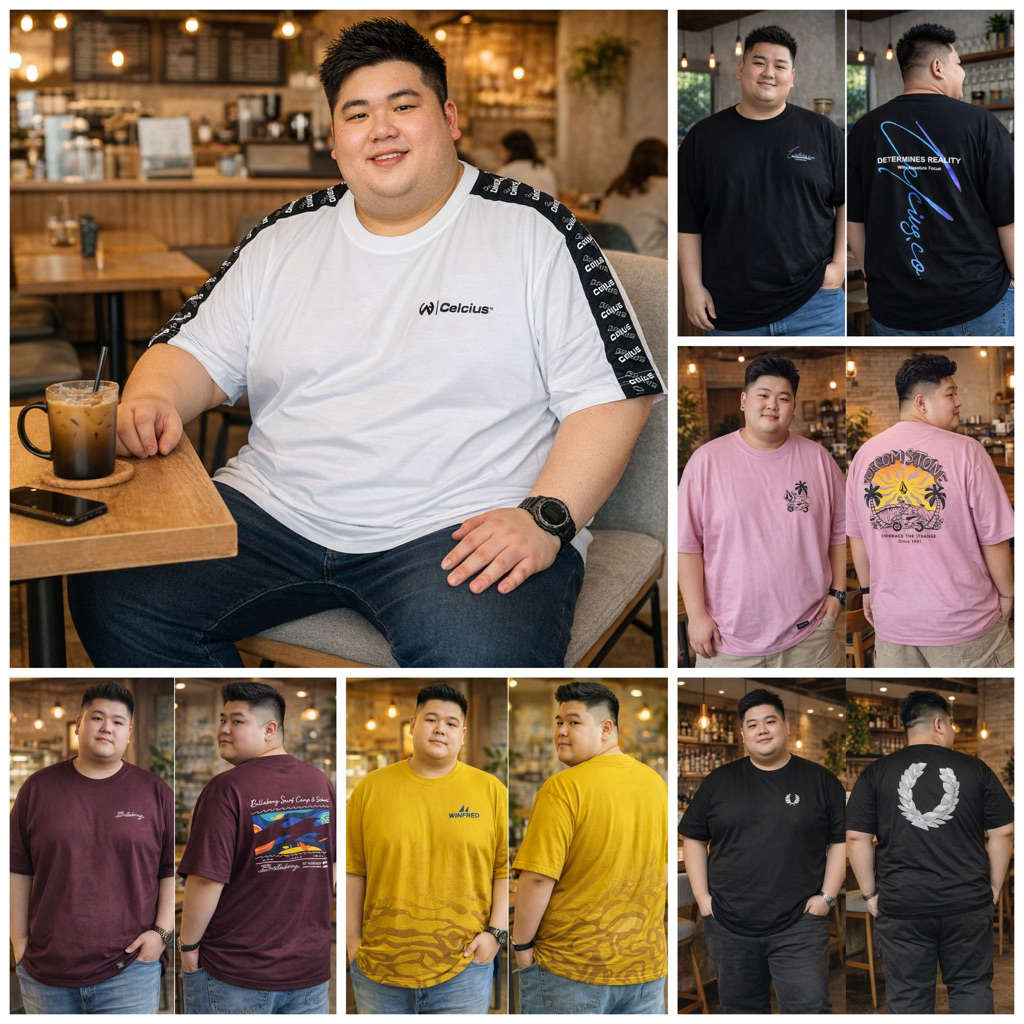 KAOS SUPER JUMBO KAOS OVERSIZE KAOS BIG SIZE KAOS DISTRO JUMBO KAOS PRIA KAOS COWOK KAOS FULLPRINT K