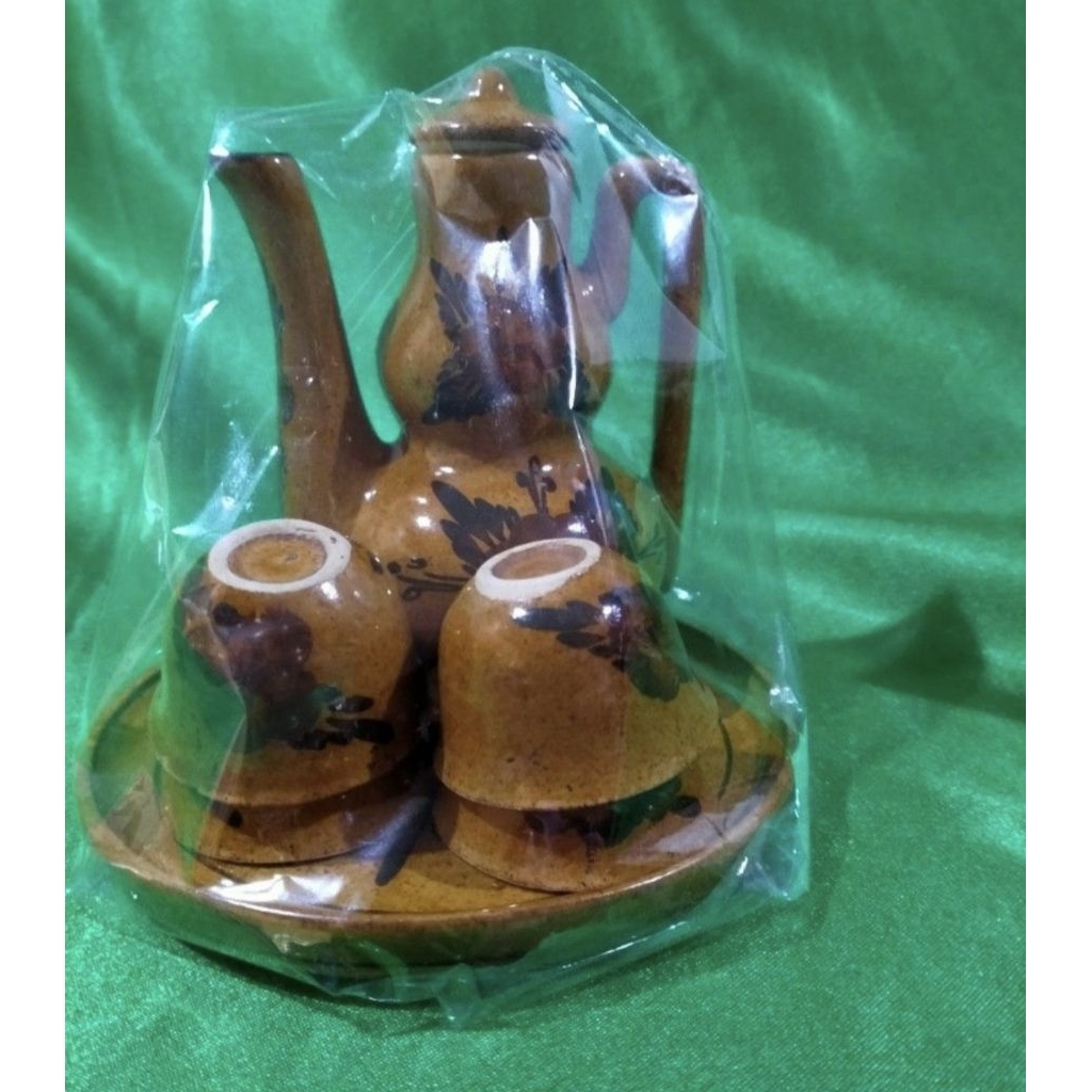 Set Teko gelas mini keramik