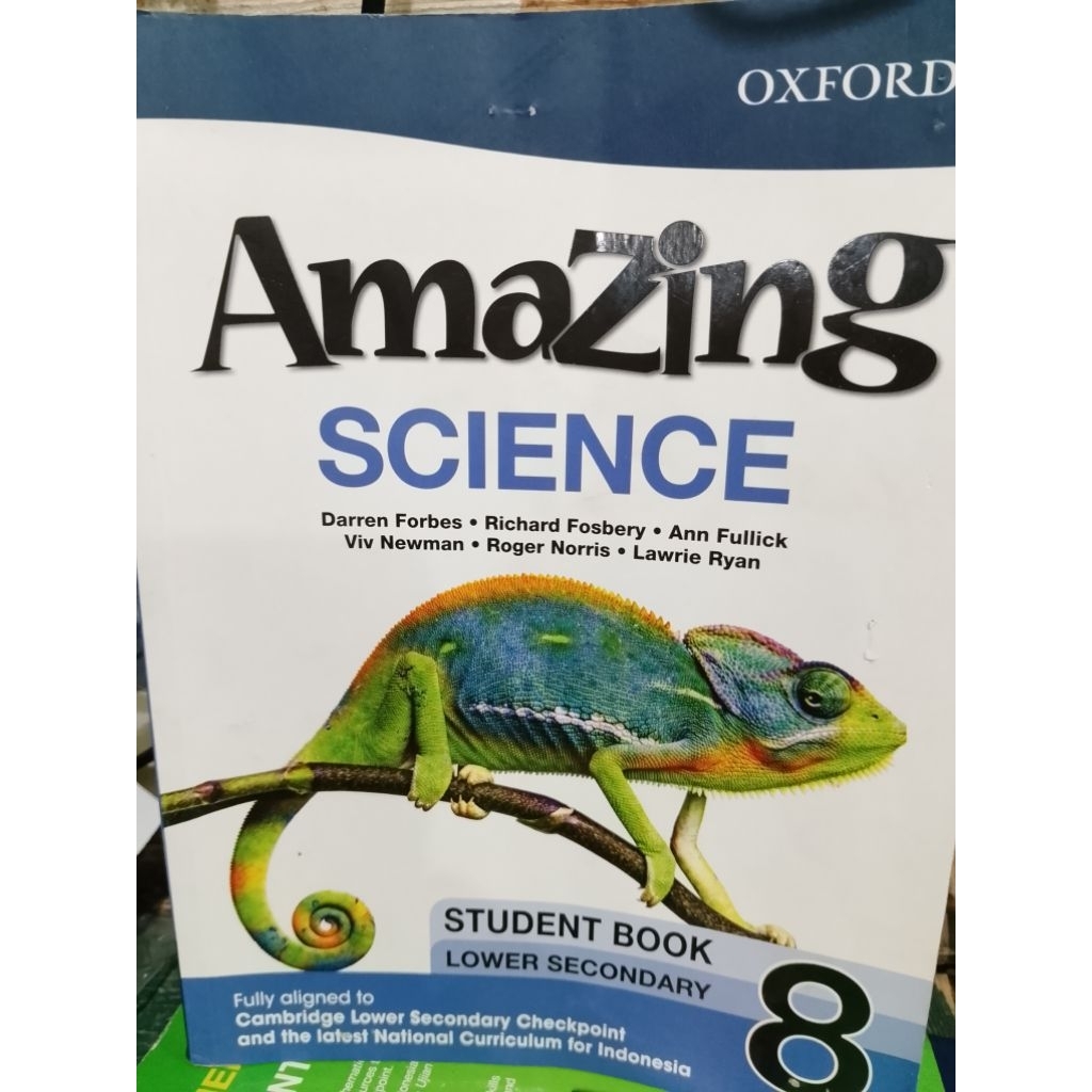 AMAZING SCIENCE 8 STUDENT BOOK PENERBIT OXFORD