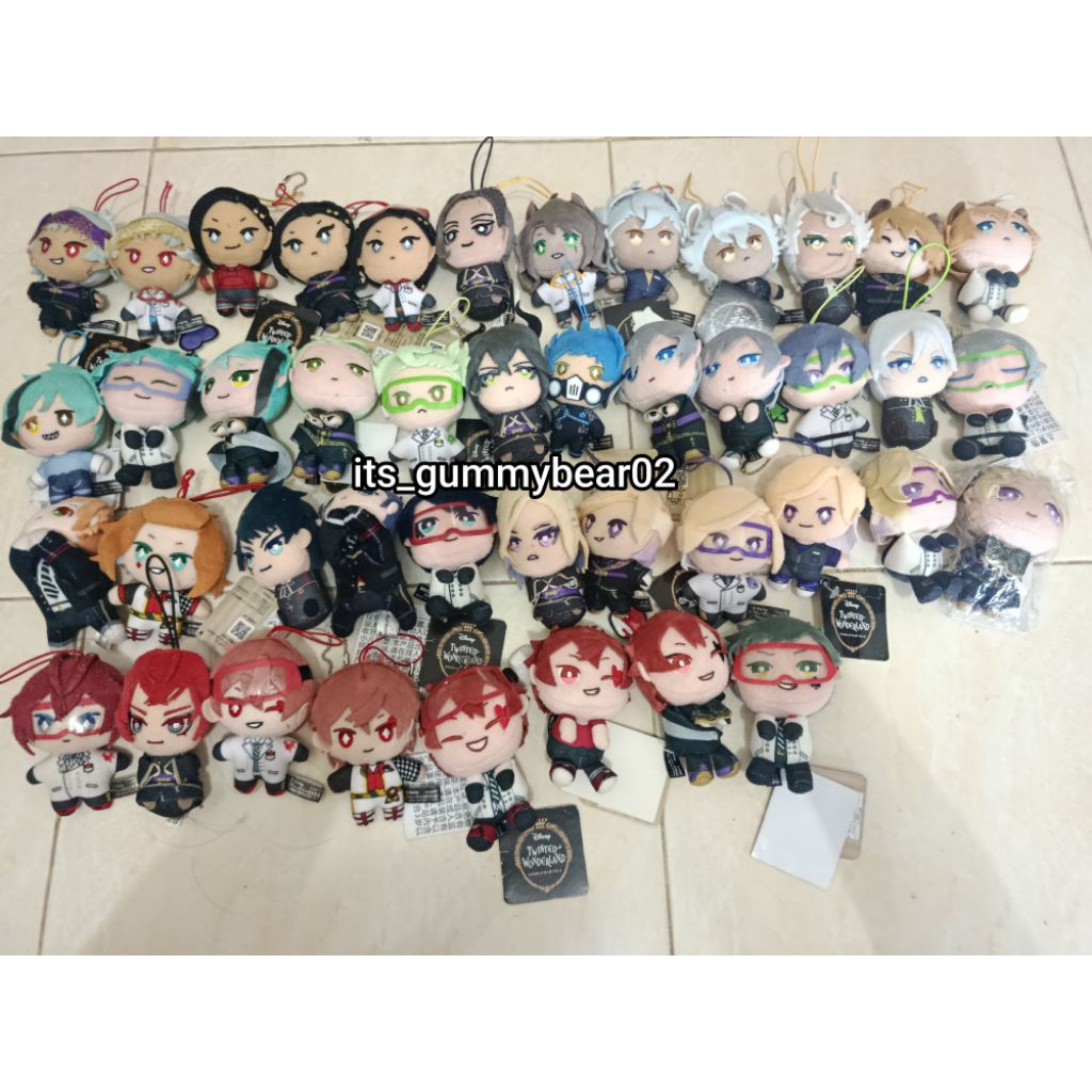 [2] TWISTED WONDERLAND official Sega mini &you Nuigurumi plushie