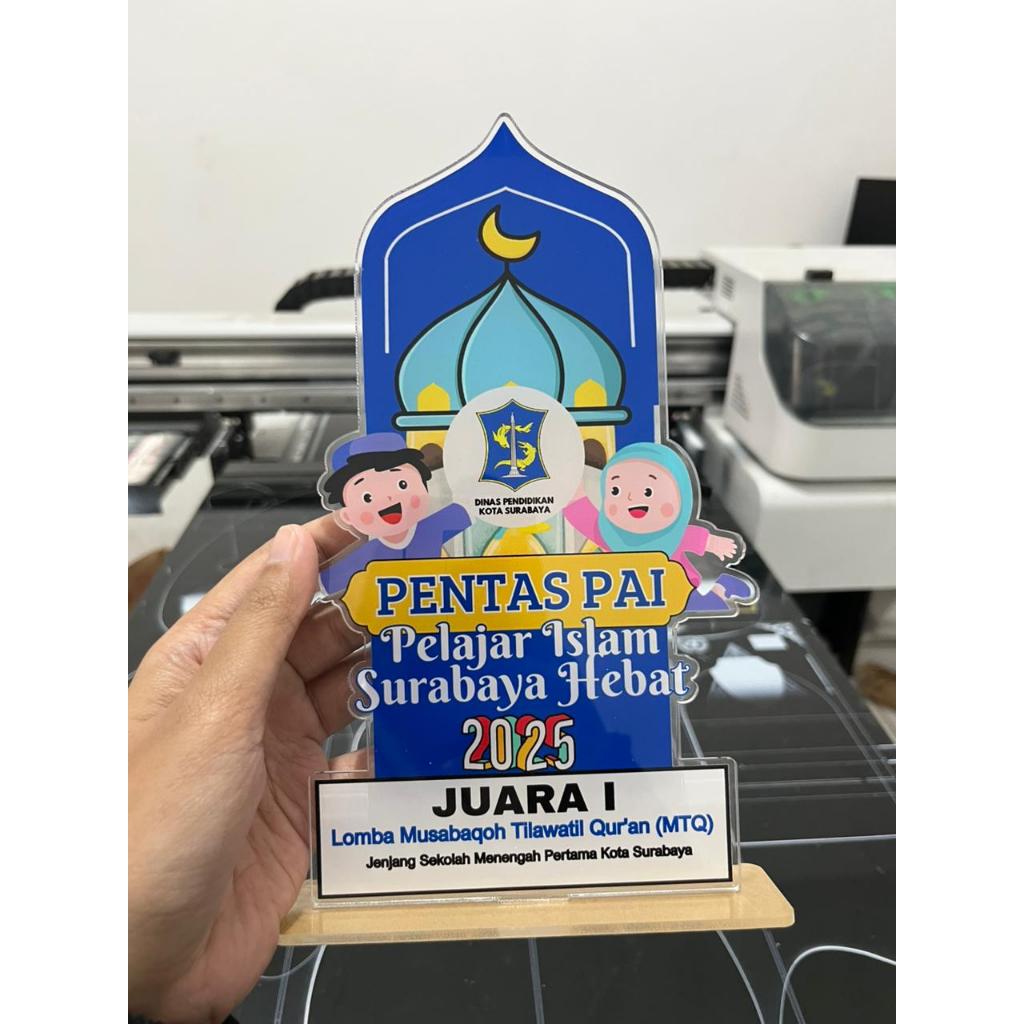 Plakat Akrilik Custom Sehari Jadi