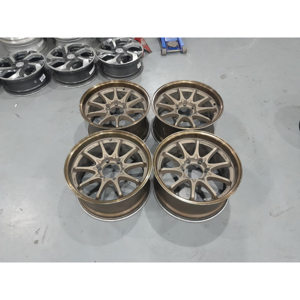 VELG RACING BEKAS CE28 RING 18 PCD 6X139 PAJERO FORTUNER HILUX TRITON DLL