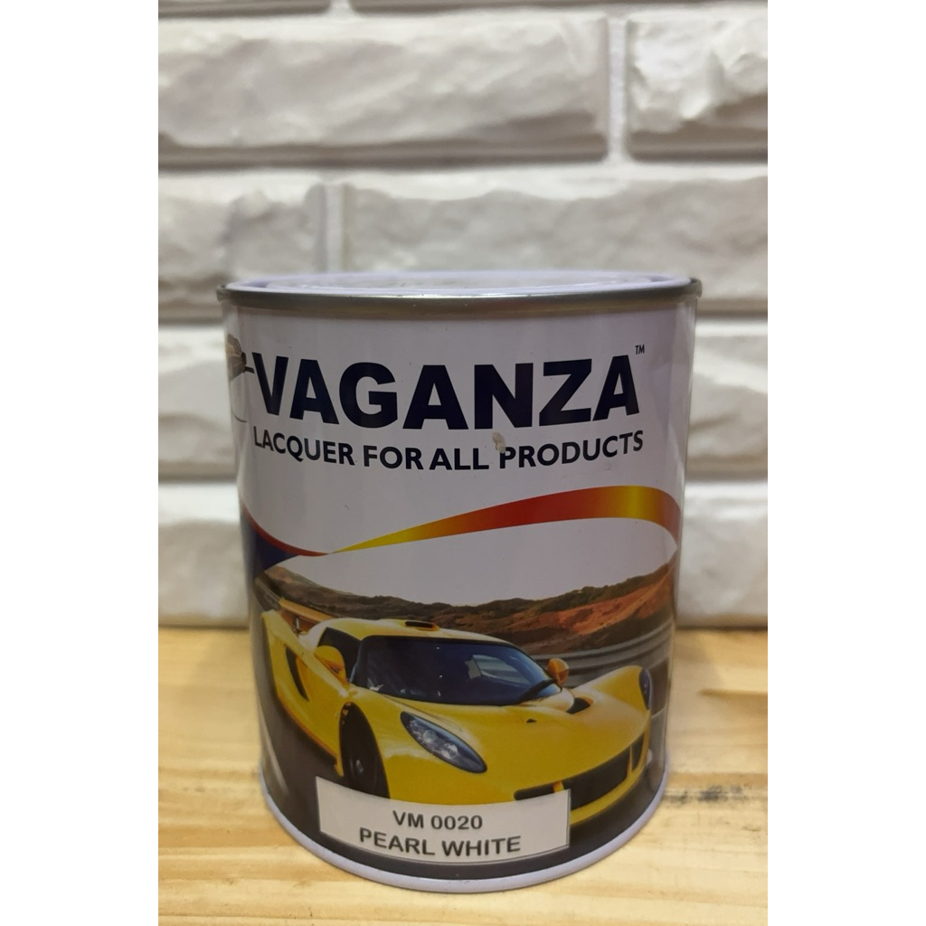CAT VAGANZA PEARL WHITE | VAGANZA PEARL WHITE | Cat Lembayung Putih | Cat Mobil Motor Warna Putih Mu
