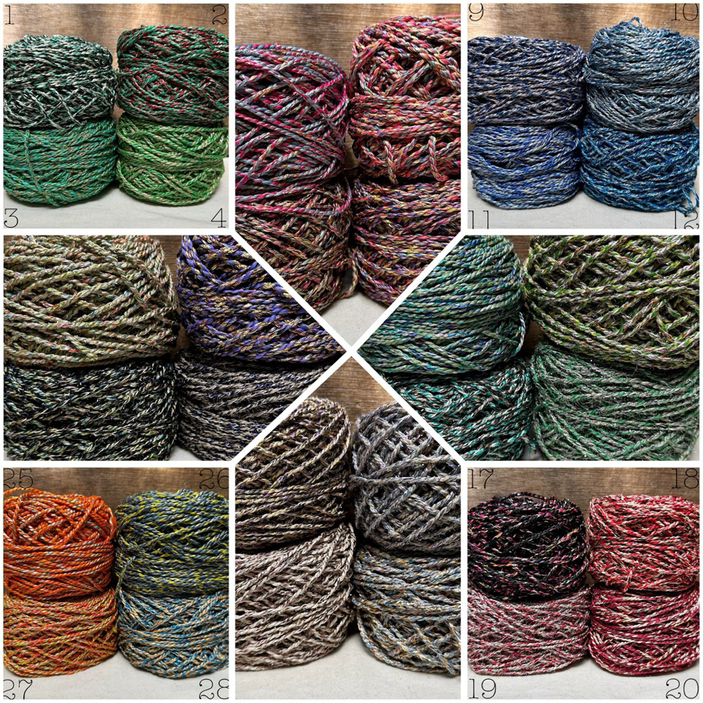 Benang Rajut Poly Big ply Sembur sparkle ( Mambo Glitter Series Bigply Polyester )