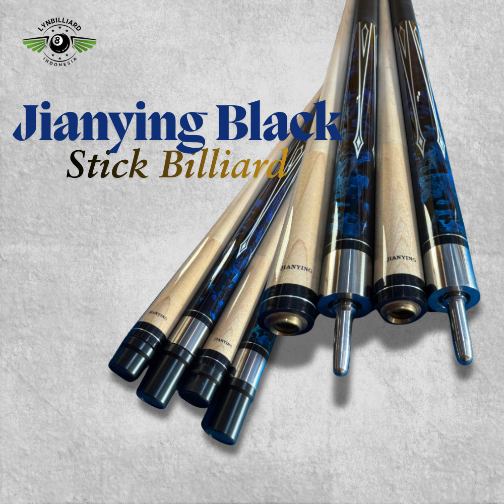 STICK BILLIARD JIANYING BLACK stick billiard kualitas premium