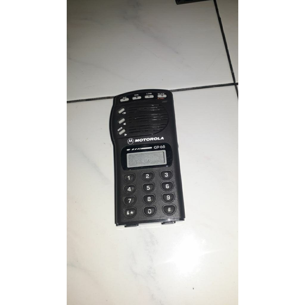 cassing HT MOTOROLA GP68 lengkap keypad spiker