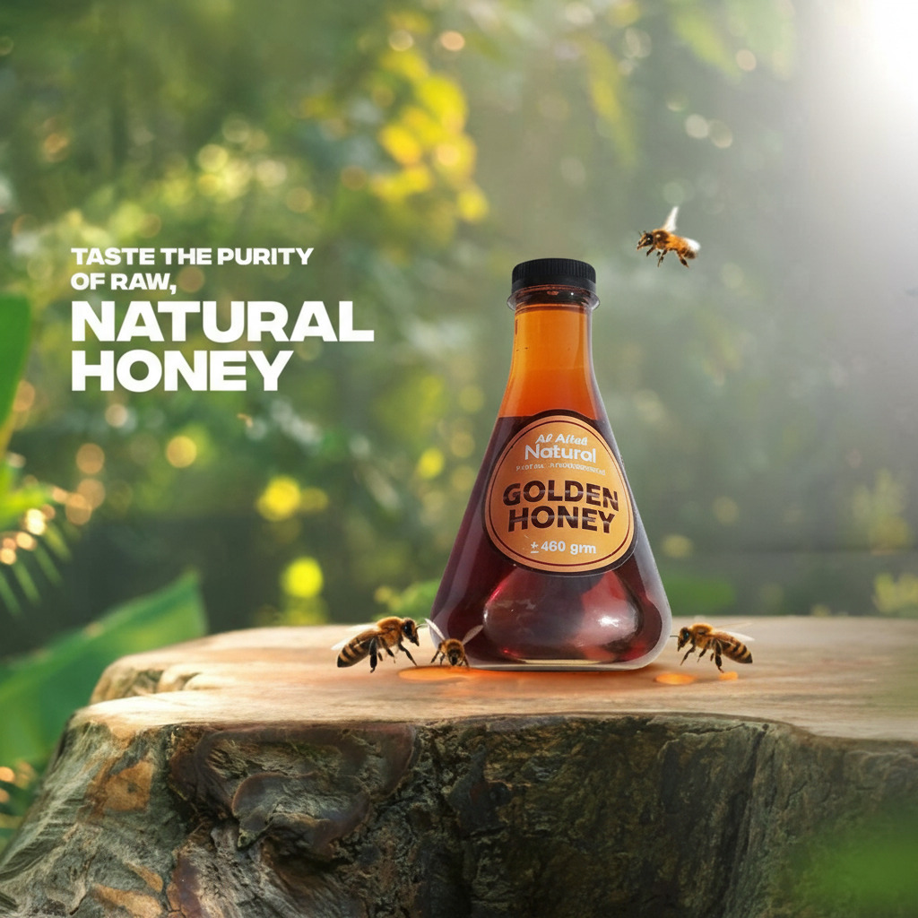 Madu Labay Honey BPOM - Goldenhoney Al Afiah - Madu Murni 460gr