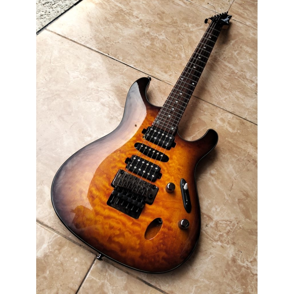Ibanez S series ORI mii type S621qm (upgrade)