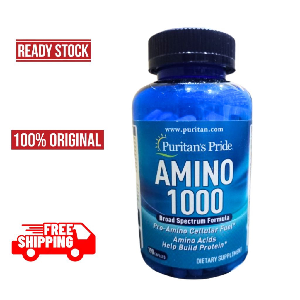 Puritans Pride Amino 1000 190 Caplets