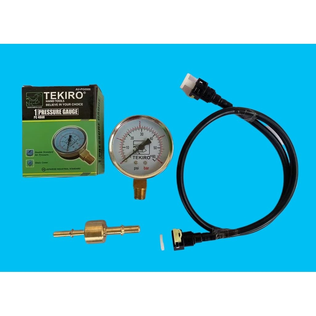 Fuel Pressure Gauge - Tekiro / Alat ukur tekanan fuel pump