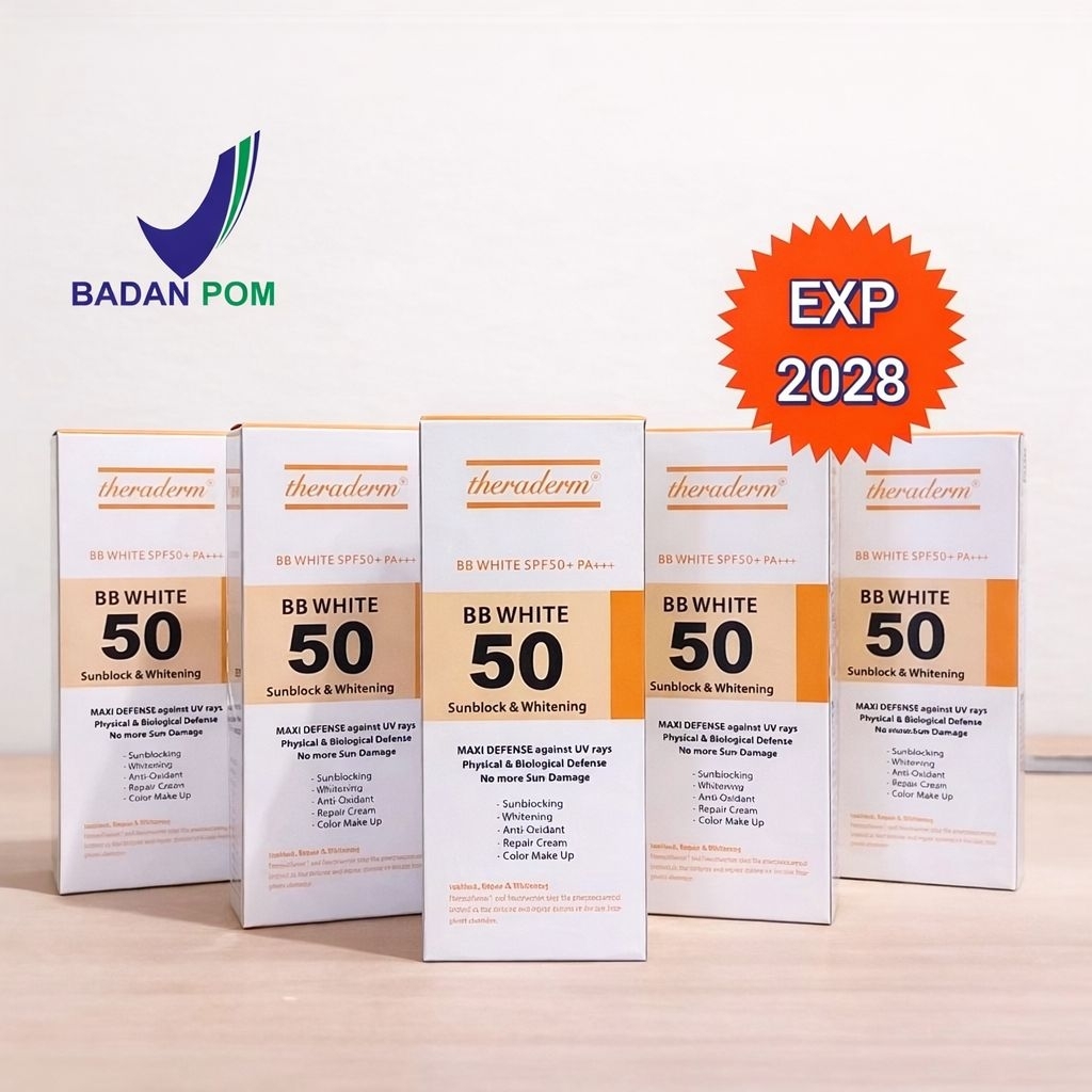 THERADERM BB WHITE SPF 50 SUNBLOCK WHITENING 40GR